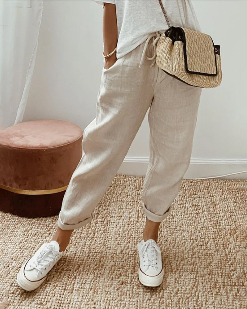 Olivia™ - Breathable Luxe Linen Pants