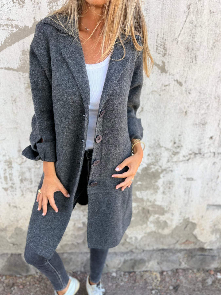 Matilda | Chic Longline Knit Coat