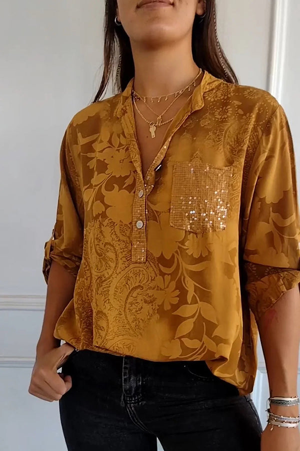 Alexa | Elegant Sequin Top