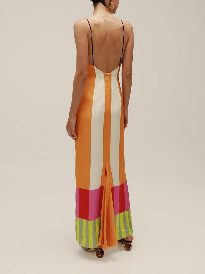 Lyanna | Vibrant Multicolor Maxi Dress