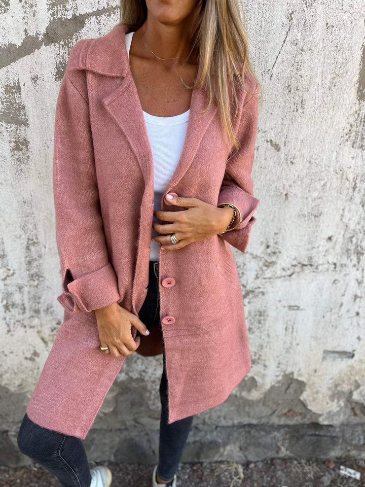 Matilda | Chic Longline Knit Coat