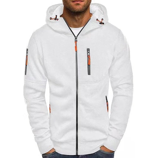 Velto | Sleek Hooded Zip-Up Jacket