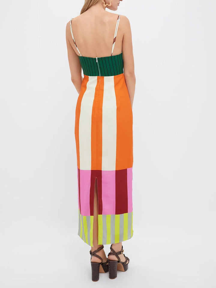 Lyanna | Vibrant Multicolor Maxi Dress